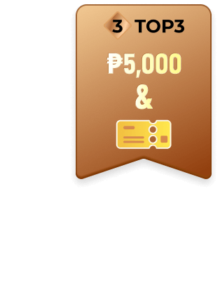 Baccarat Tournament 5K Bronze Medal - Third Place Prize