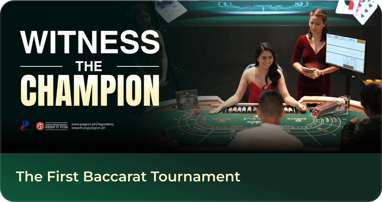 The First Baccarat Tournament