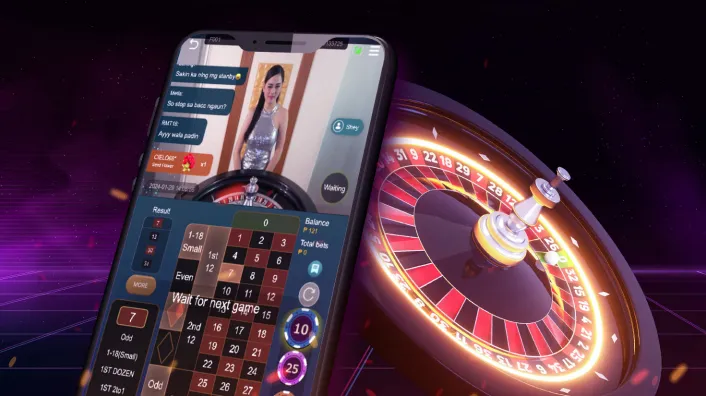 roulette - live game