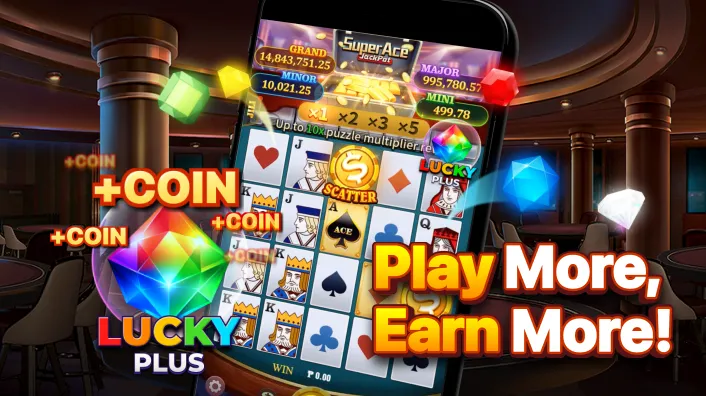 Lucky Plus - Play More,Earn More!