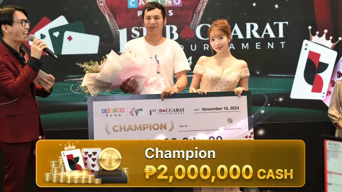 1st Baccarat Tournament - Champion