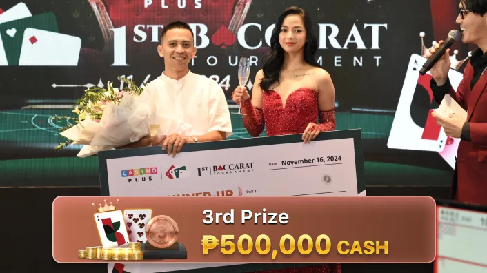 1st Baccarat Tournament - 3rd Prize