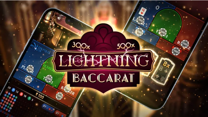 Lightning Baccarat Live - Join Casino Plus