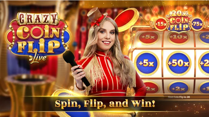 Crazy Coin Flip Spin and Big Win