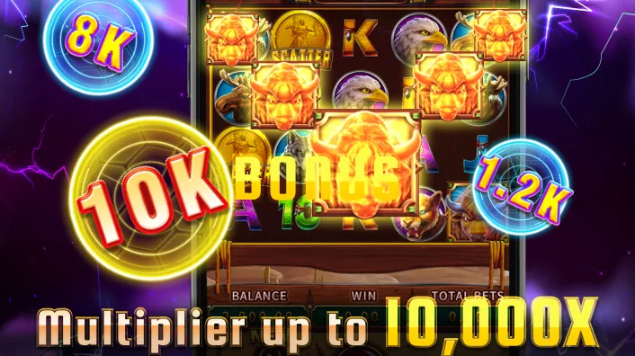Crazy Buffalo Slot Machine - Win Jackpot