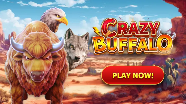 Join Casino Plus Crazy Buffalo Slot Machine