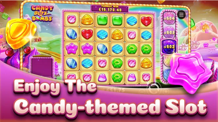 Play Candy Blitz Bombs Slot Game