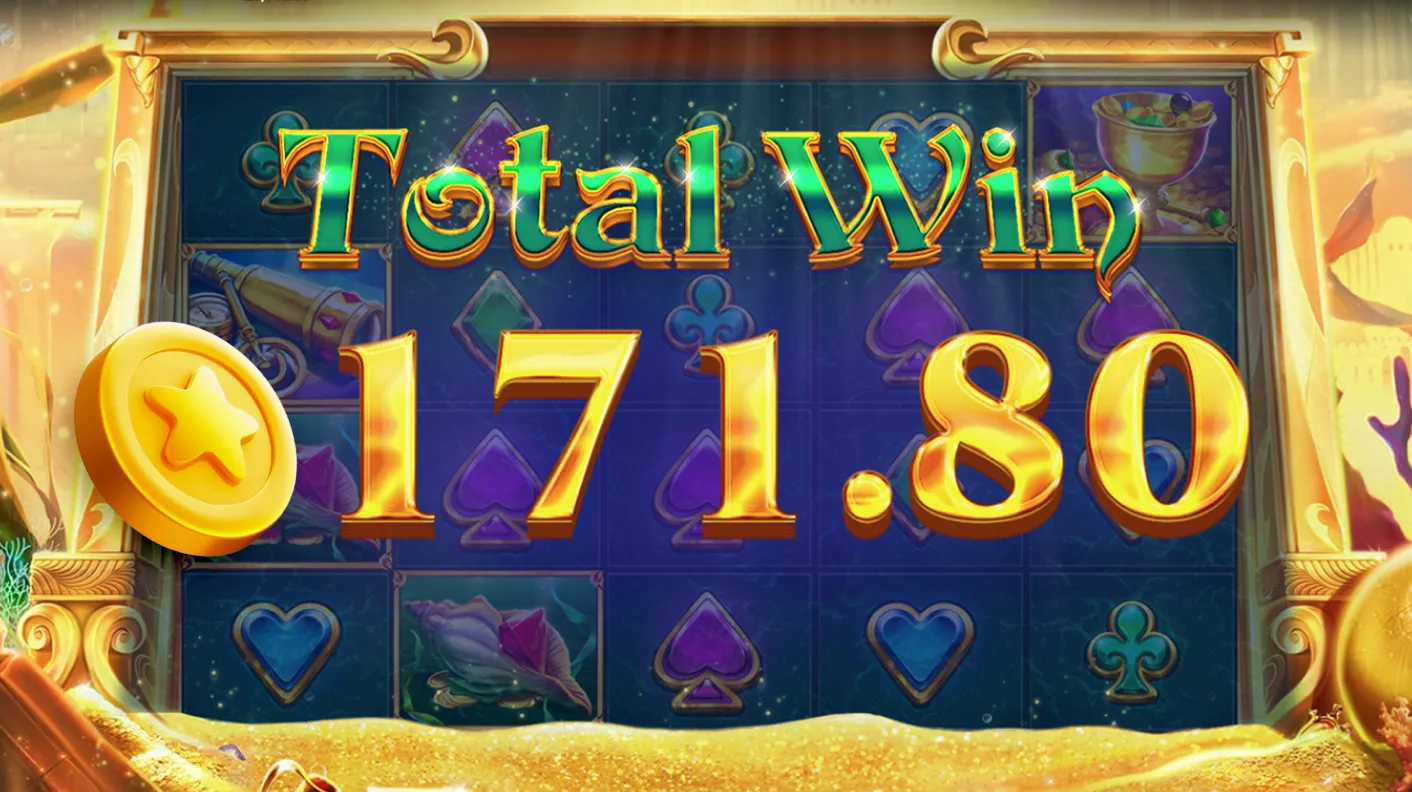 Atlantis Slot Game - Total Win Here