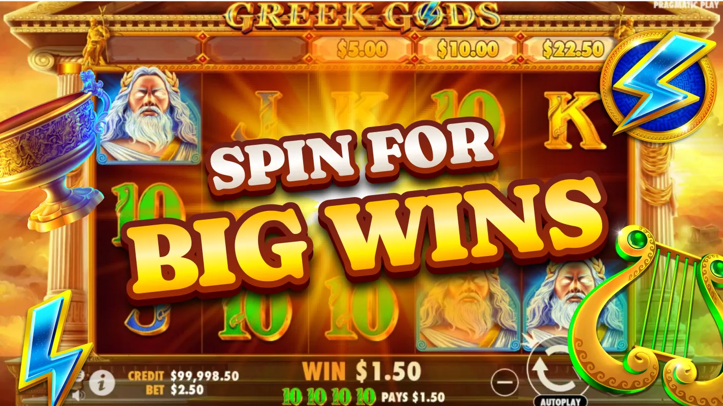 Greek Gods | Online Slots Game - BIG WINS