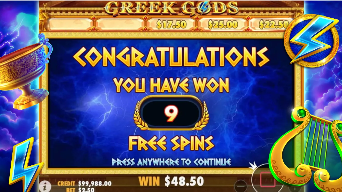 Pragmatic Play Greek Gods