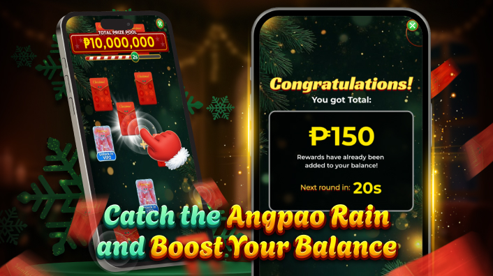 Big Prize On Casino Plus Christmas Angpao Rain