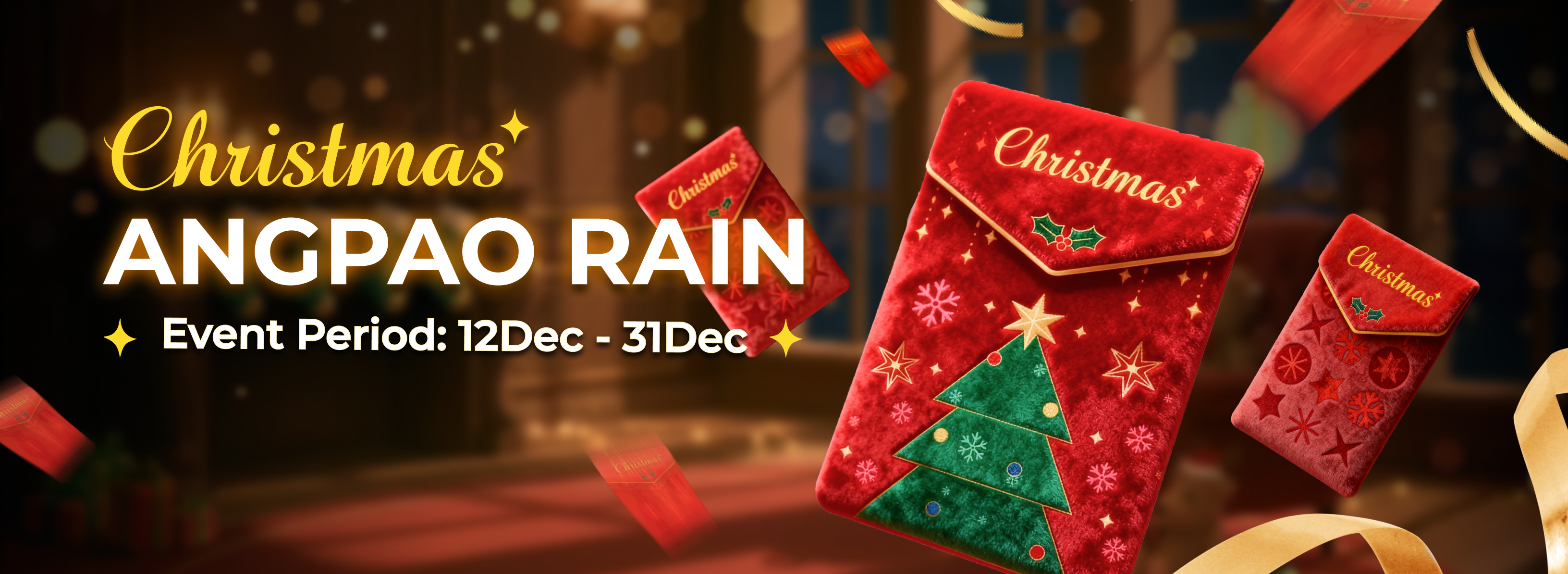 Christmas Angpao Rain