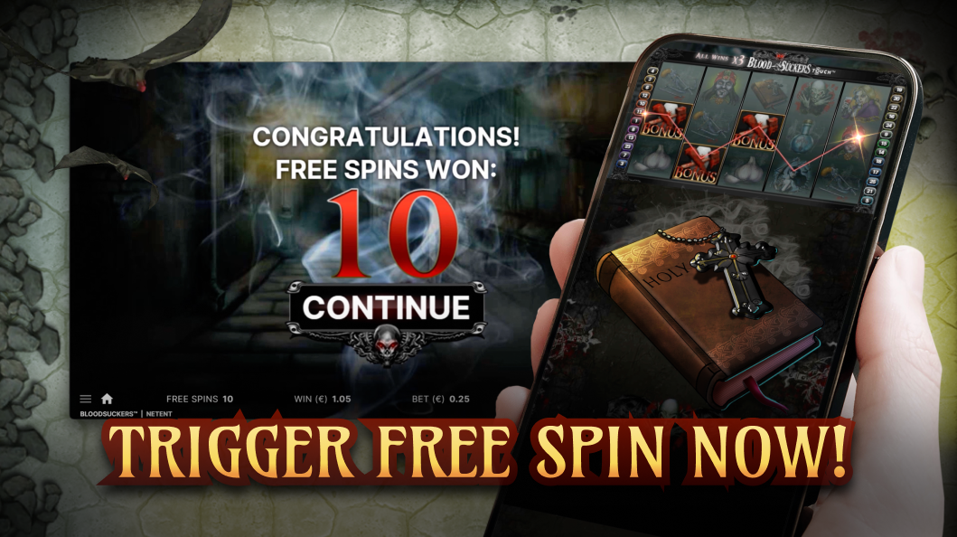 Blood Suckers - Free Spins Now