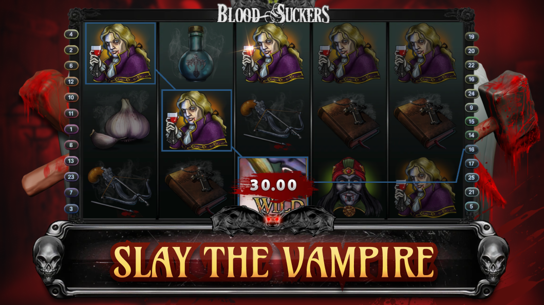 Big Bonus Win in Blood Suckers