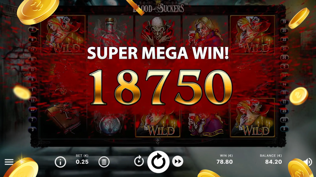 Blood Suckers Game - Super Win