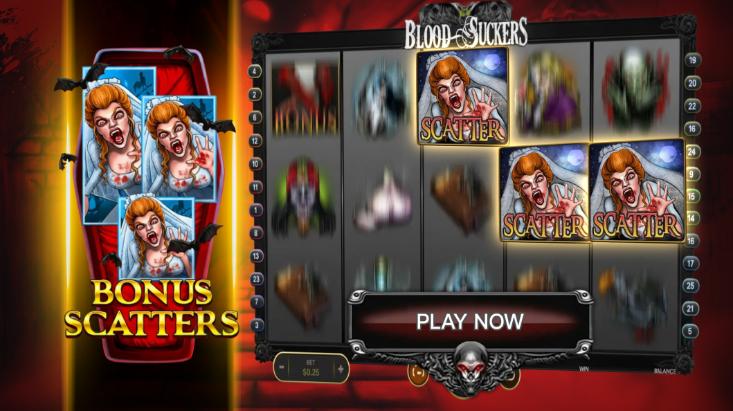 Blood Suckers - Try Slot Game On Casino Plus