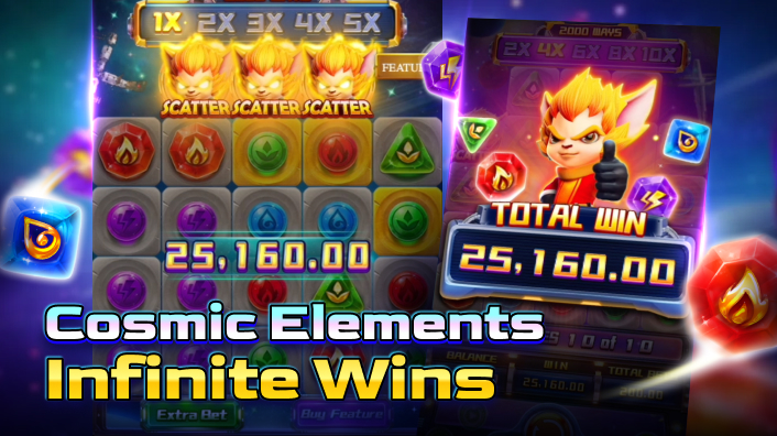 Super Elements - Best Fa Chai Slot Big Win