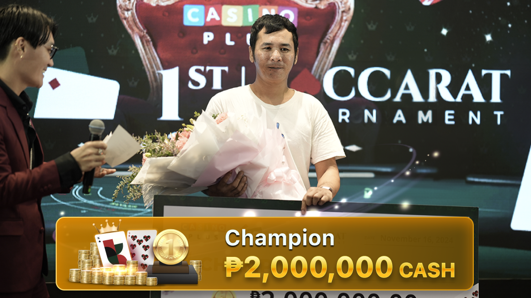 1st Baccarat Tournament - Big WIns