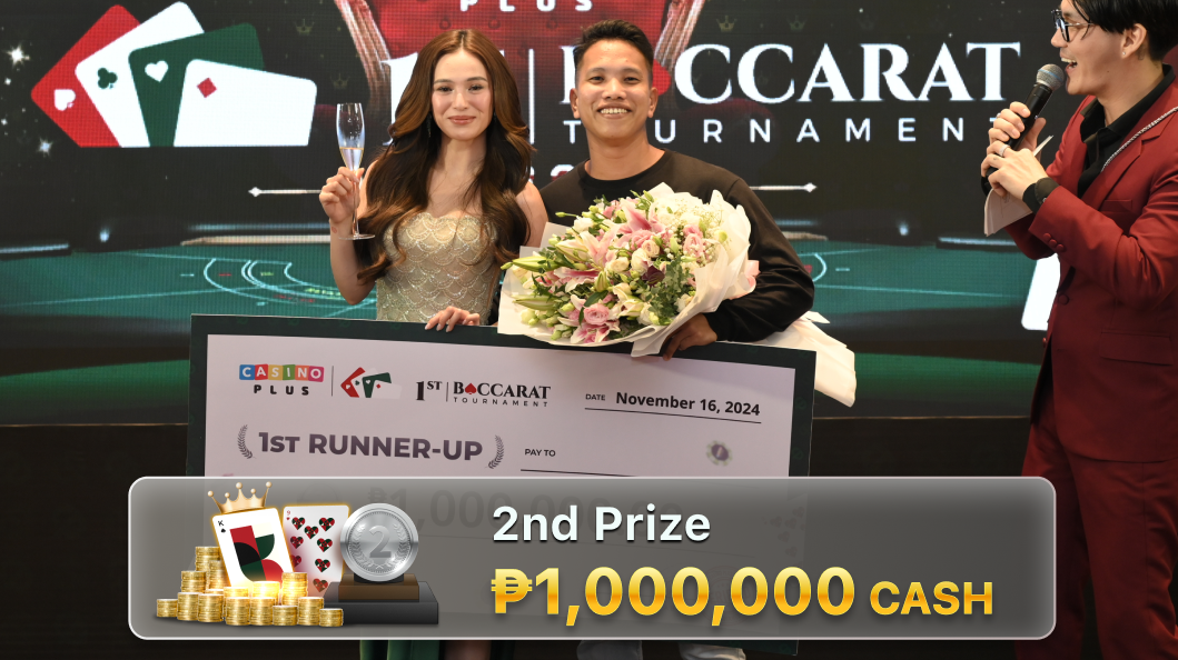 1st Baccarat Tournament - 2nd Prize 