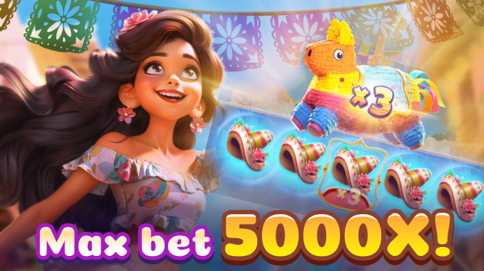 Pinata Wins Slot Game - Max bet 5000x