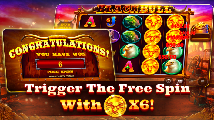 Black Bull Slot - Demo & Game Win