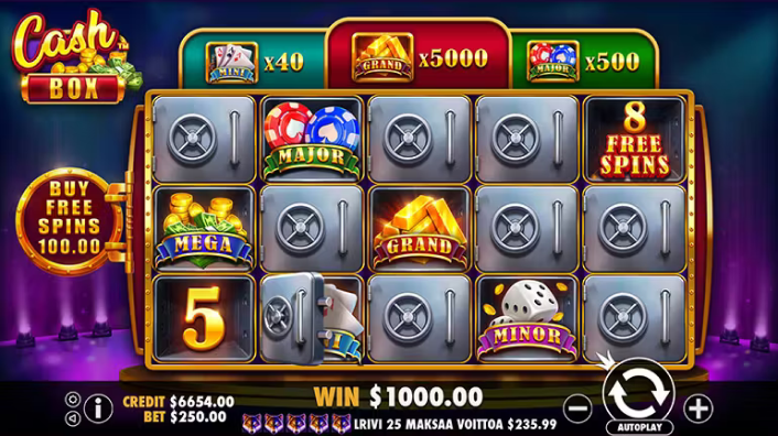 Cash Box Slot Machine Game - Play Online