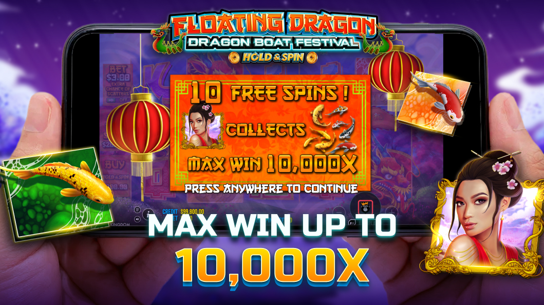 Floating Dragon - Dragon Boat Festival Slot Game