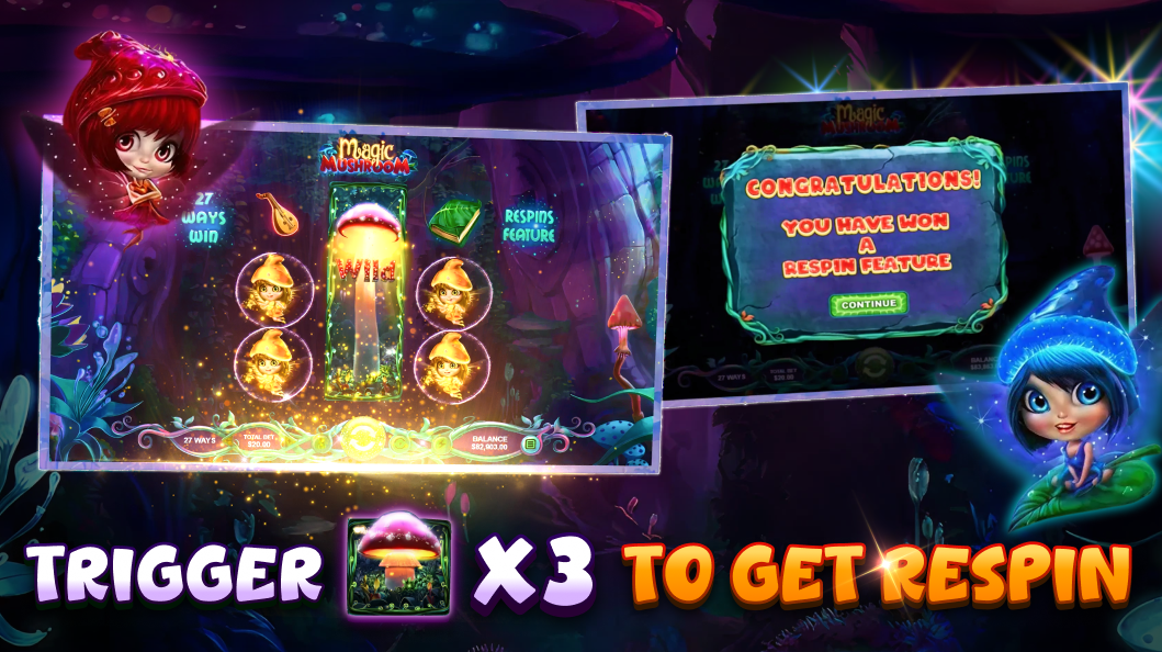 Magic Mushroom Online Casino Slot Game