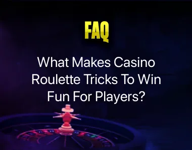 Casino Roulette Tricks To Win