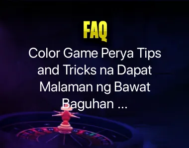 Color Game Perya Tips and Tricks