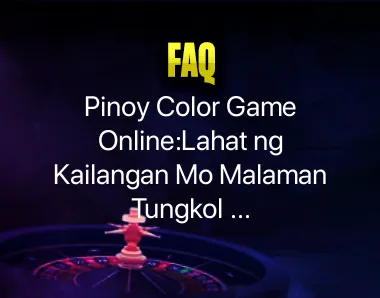 Pinoy Color Game Online Pinoy Color Game Online