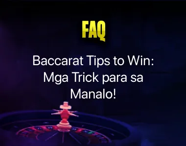 baccarat tips to win