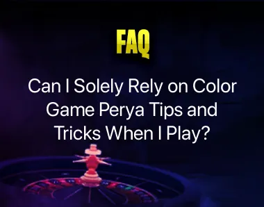 Color game perya tips and tricks
