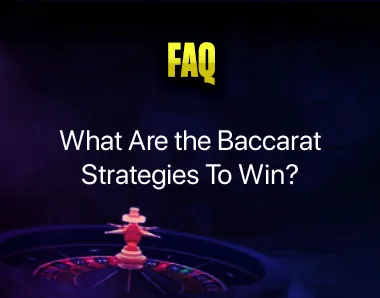 Baccarat Strategies To Win Baccarat Strategies To Win