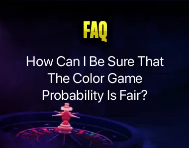 Color Game Probability Color Game Probability