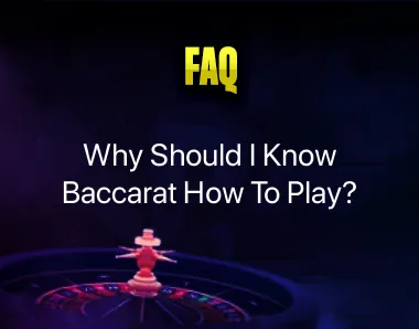 Baccarat How To Play