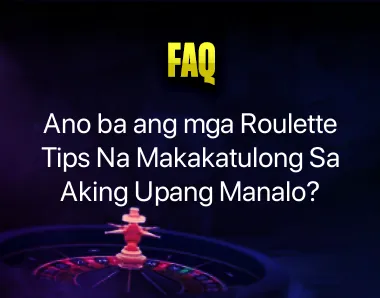 Roulette tips Roulette tips