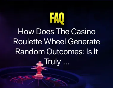 Casino Roulette Wheel