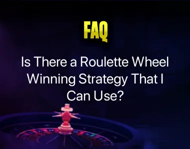 Roulette Wheel Winning Strategy