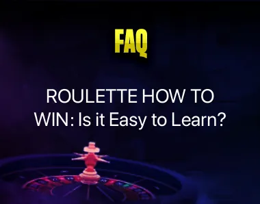 Roulette How to Win
