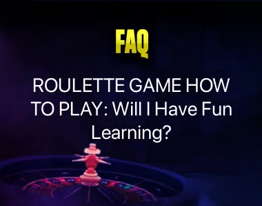 Roulette Game How To Play