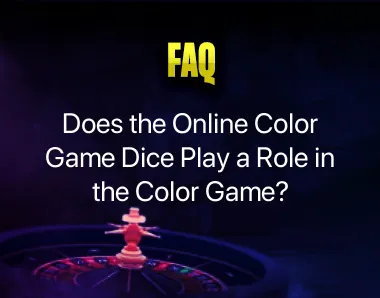 Online Color Game Dice