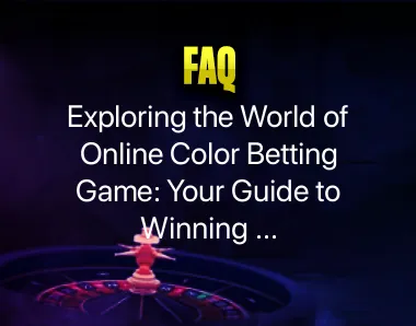 Online Color Betting Game Online Color Betting Game