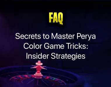 Perya Color Game Tricks