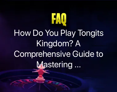 How Do you Play Tongits