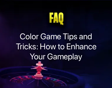 Color Game Tips And Tricks