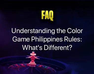 Color Game Philippines Rules