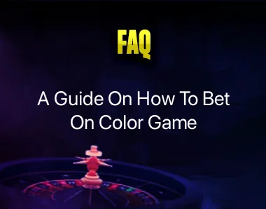 How To Bet On Color Game