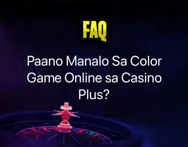 Paano Manalo Sa Color Game Online