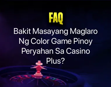 Color Game Pinoy Peryahan